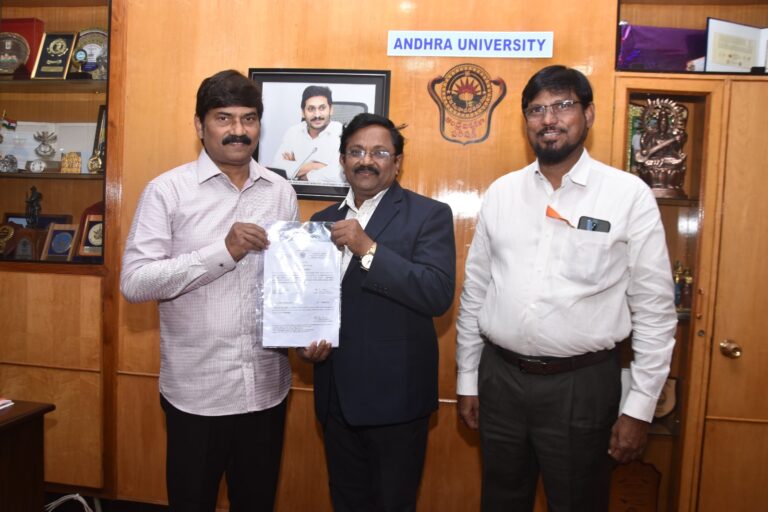 Received Ph.D.degree in Civil Engineering from AU VC,Prof.Prasad Reddy sir and my Research guide,Prof.Vazeer Mohammood sir .